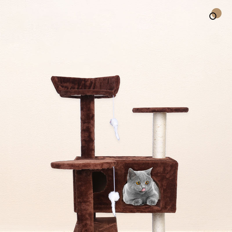 Luxury Pet Villa Climbing Frame Interactive Toy