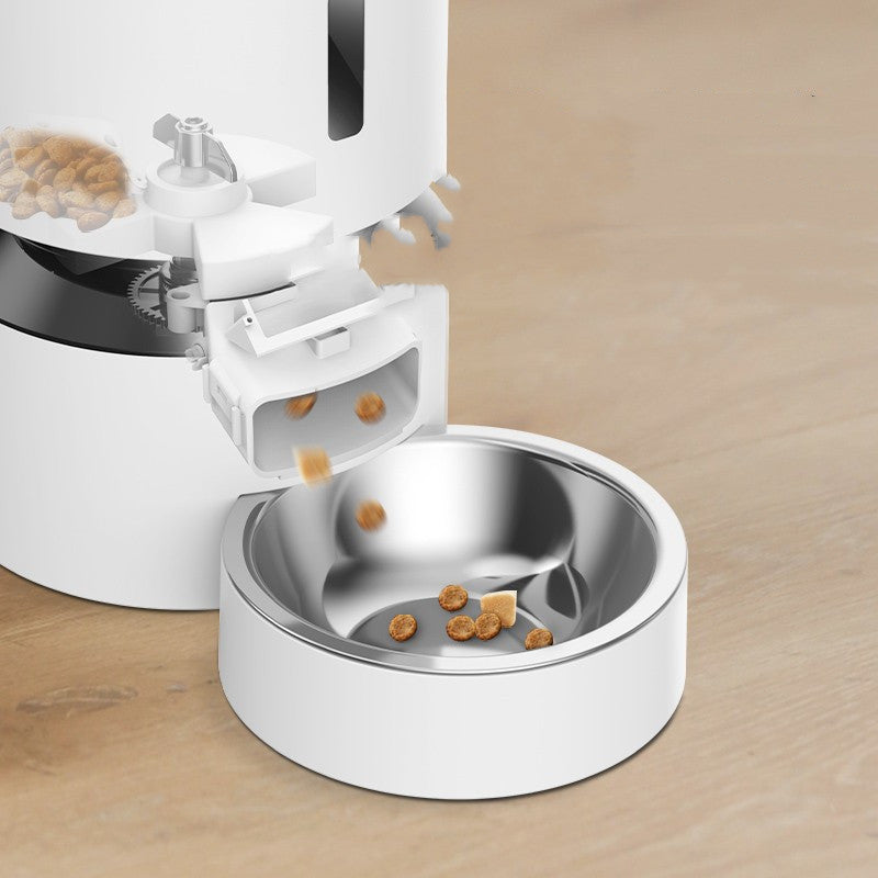 Capsule Automatic Pet Feeder Double Bowl System