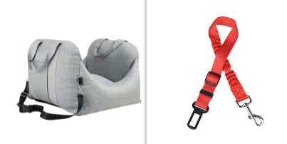 Waterproof Pet Car Seat Carrier With Breathable Mesh Design
