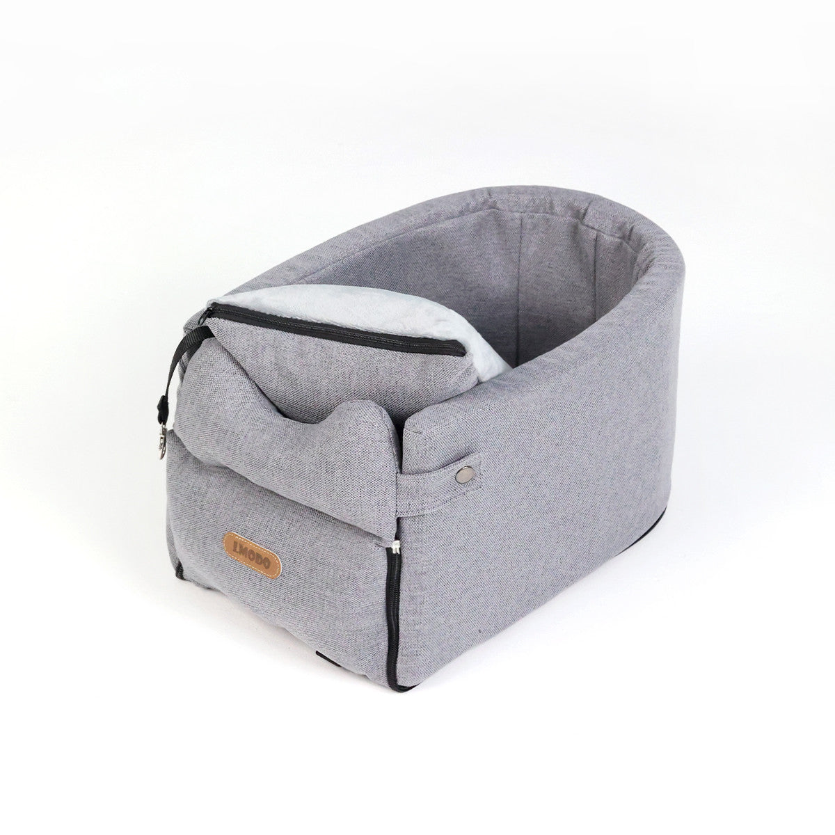 Portable Pet Car Seat Bed For Safe Travel Comfort