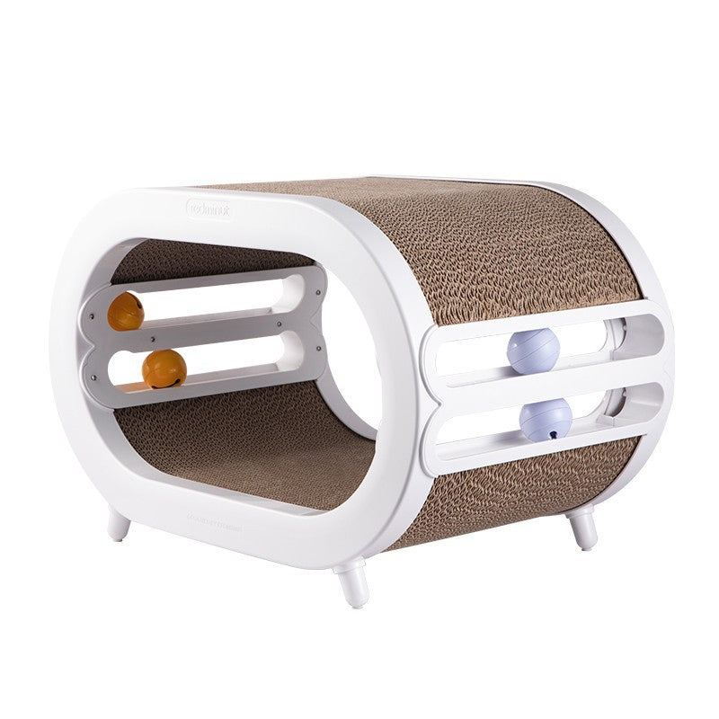 Pet Scratch Board Nest Villa Interactive Toy