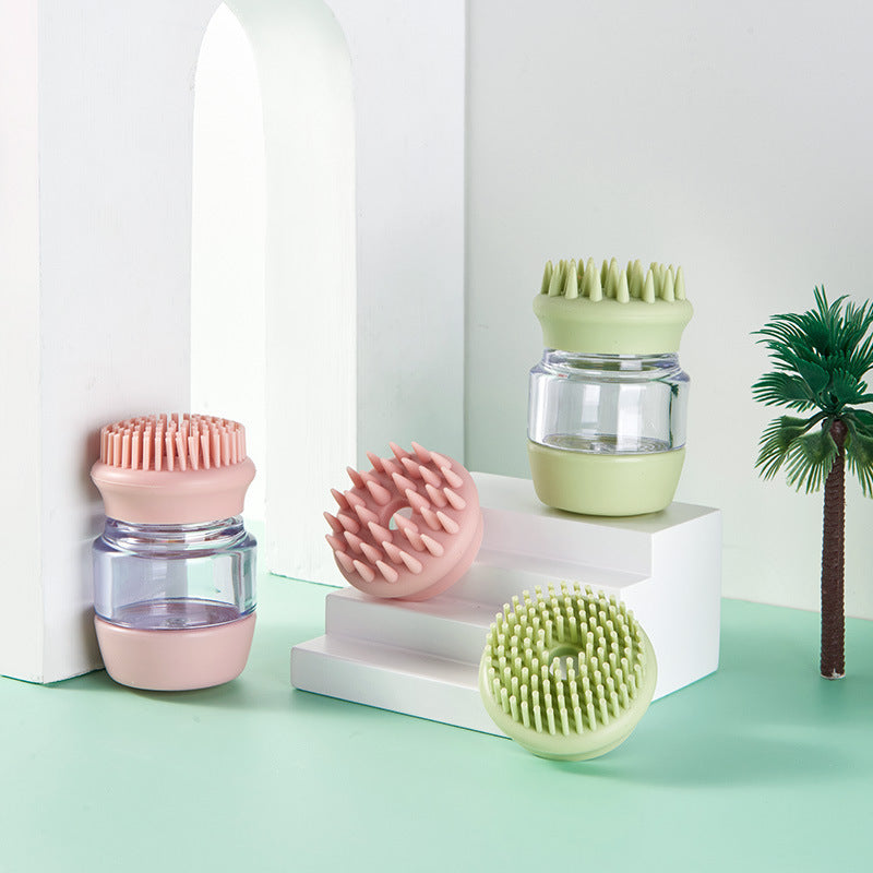 Multifunctional Pet Bath Massage Comb Brush