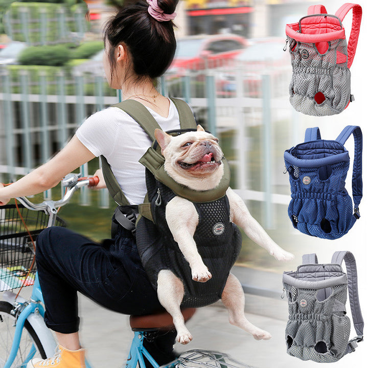 Breathable Pet Carrier Backpack For Outdoor Travel Comfort