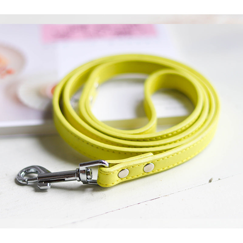 Adjustable Pet Leash Collar Set