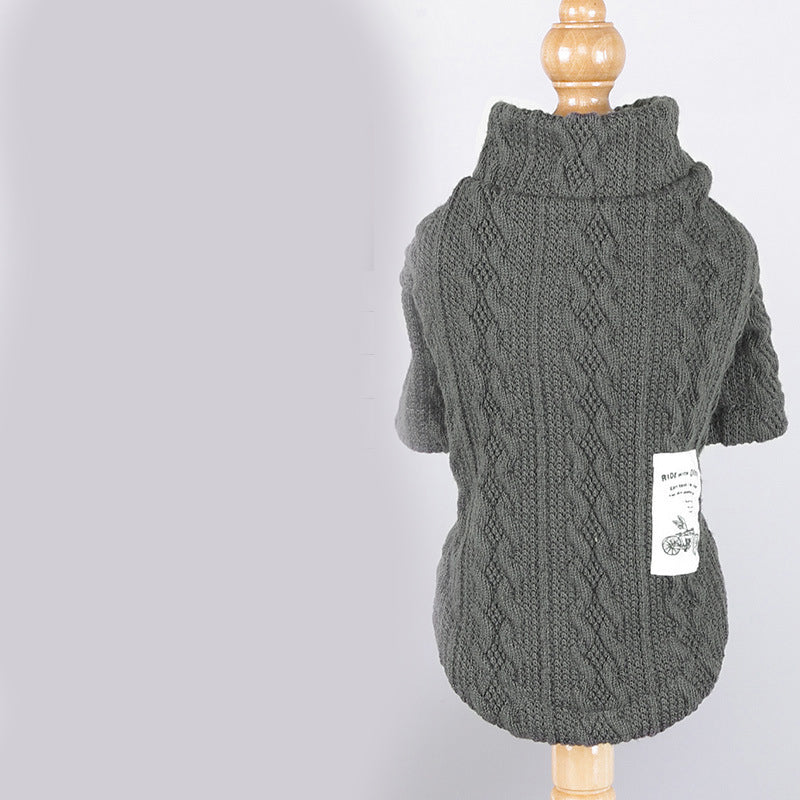 Pet Warm Knit Sweater Clothing