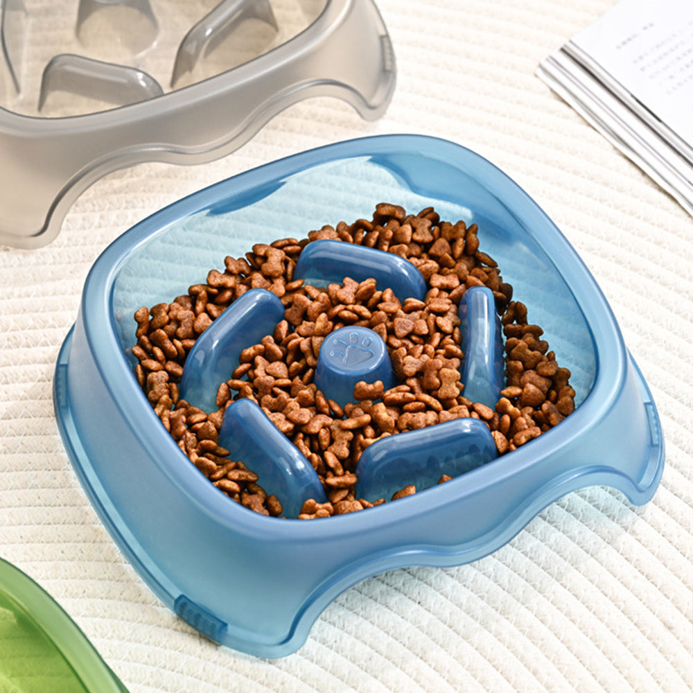 Slow Feeding Anti Choking Pet Water Bowl