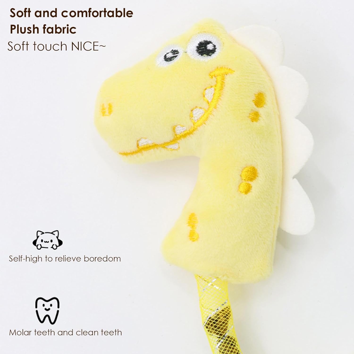 Catnip Rope Chew And Teeth Cleaning Interactive Pet Toy
