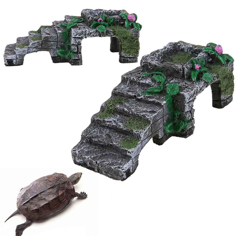 Reptile Tortoise Climbing Terrace Ladder