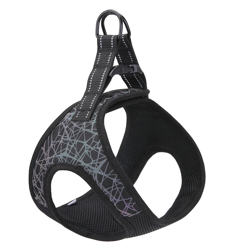 Vest Style Bullfight Pet Harness Leash Set