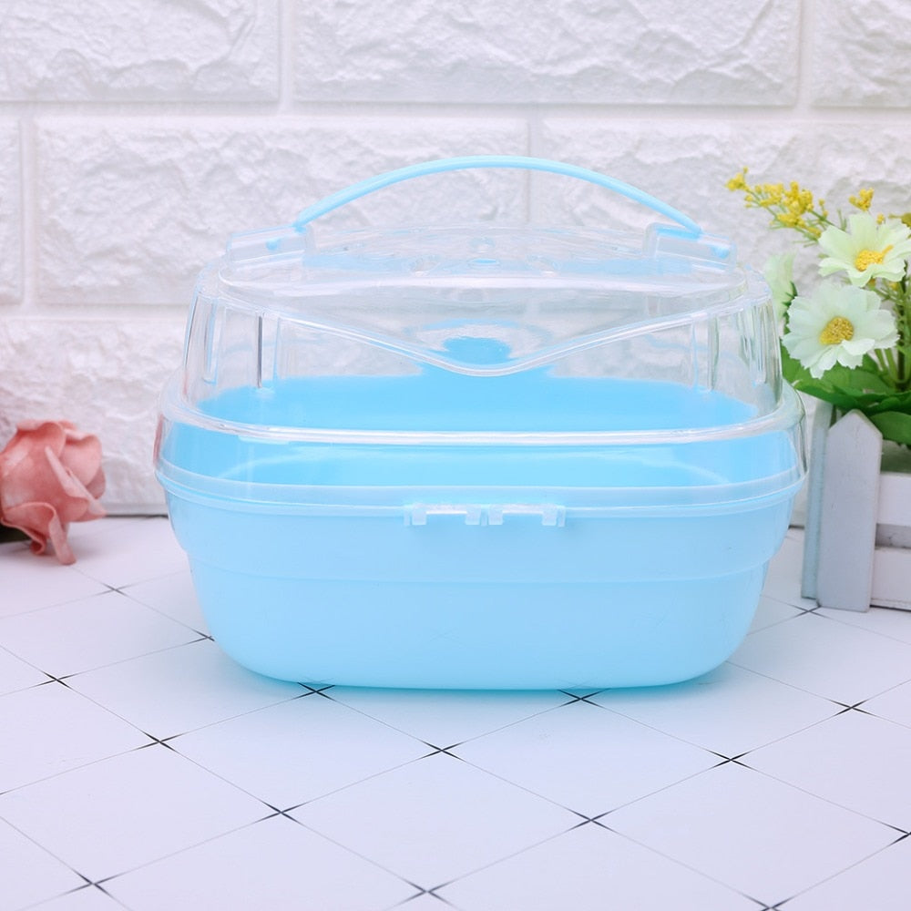 Transparent Hamster Cage