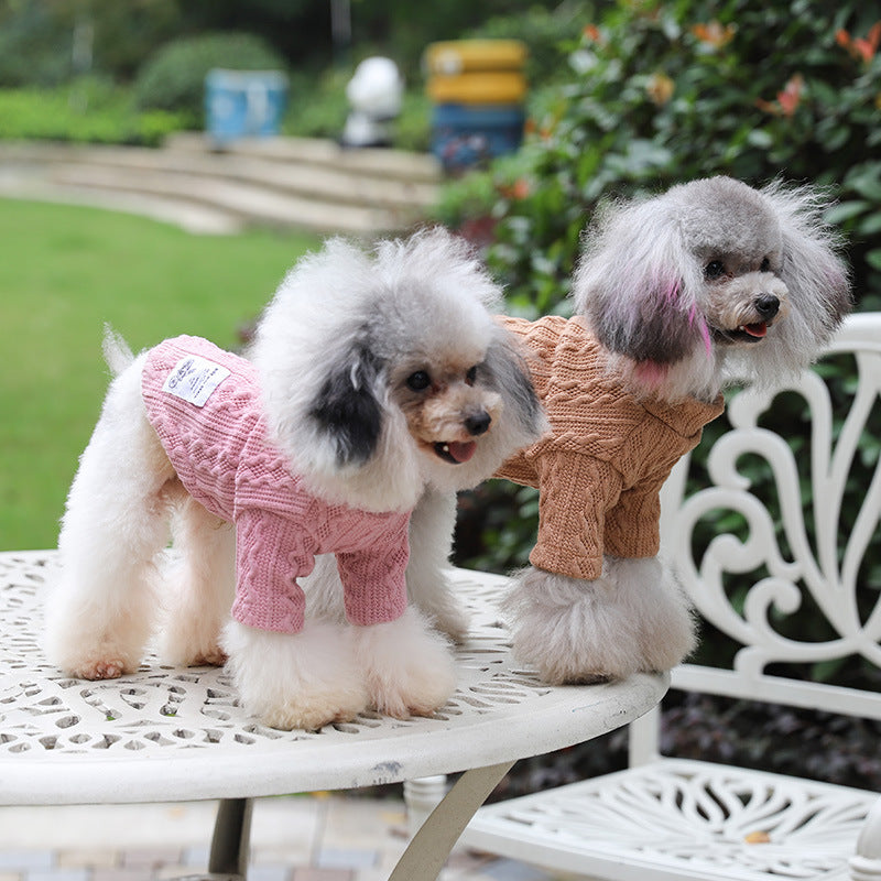 Pet Warm Knit Sweater Clothing