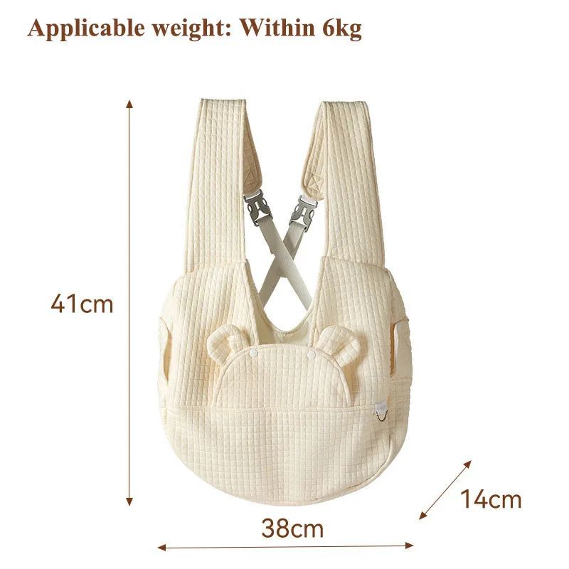 Breathable Pet Carrier Chest Backpack For Outdoor Travel Comfort