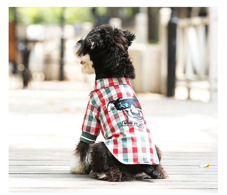 Summer Pet Graphic T-Shirt Casual Apparel