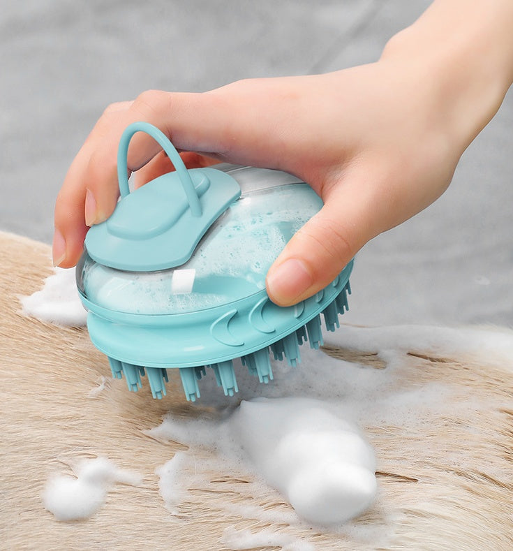 Pet Bath Massage Brush Grooming Tool