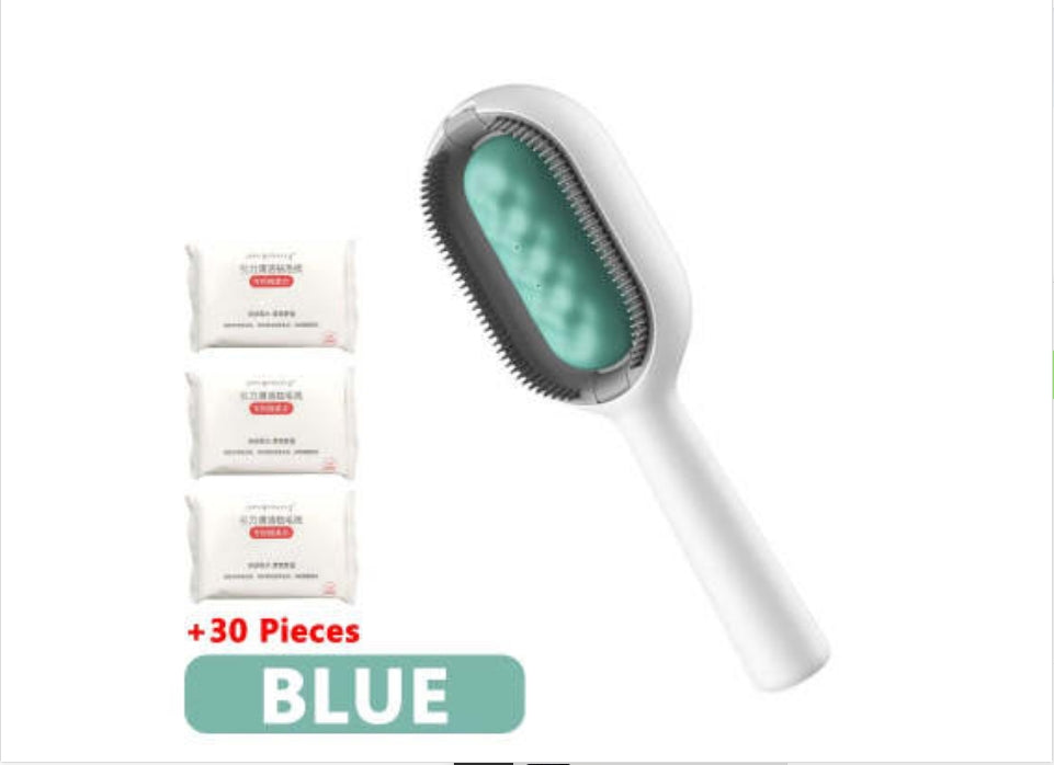 Pet Grooming Dematting Brush For Hair Removal And Cleaning Tool