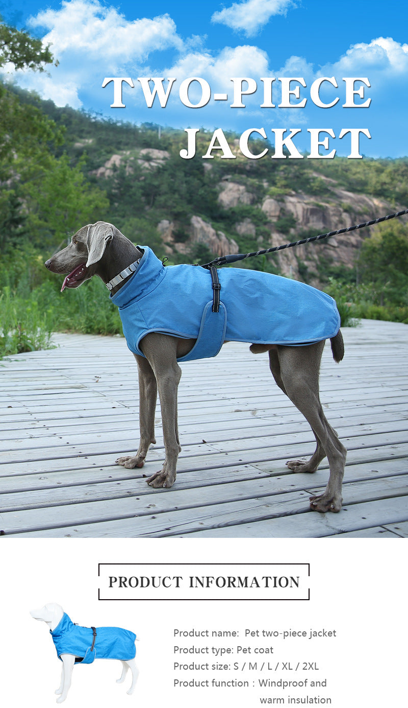 Winter Outdoor Ski Suit Pet Shell Jacket
