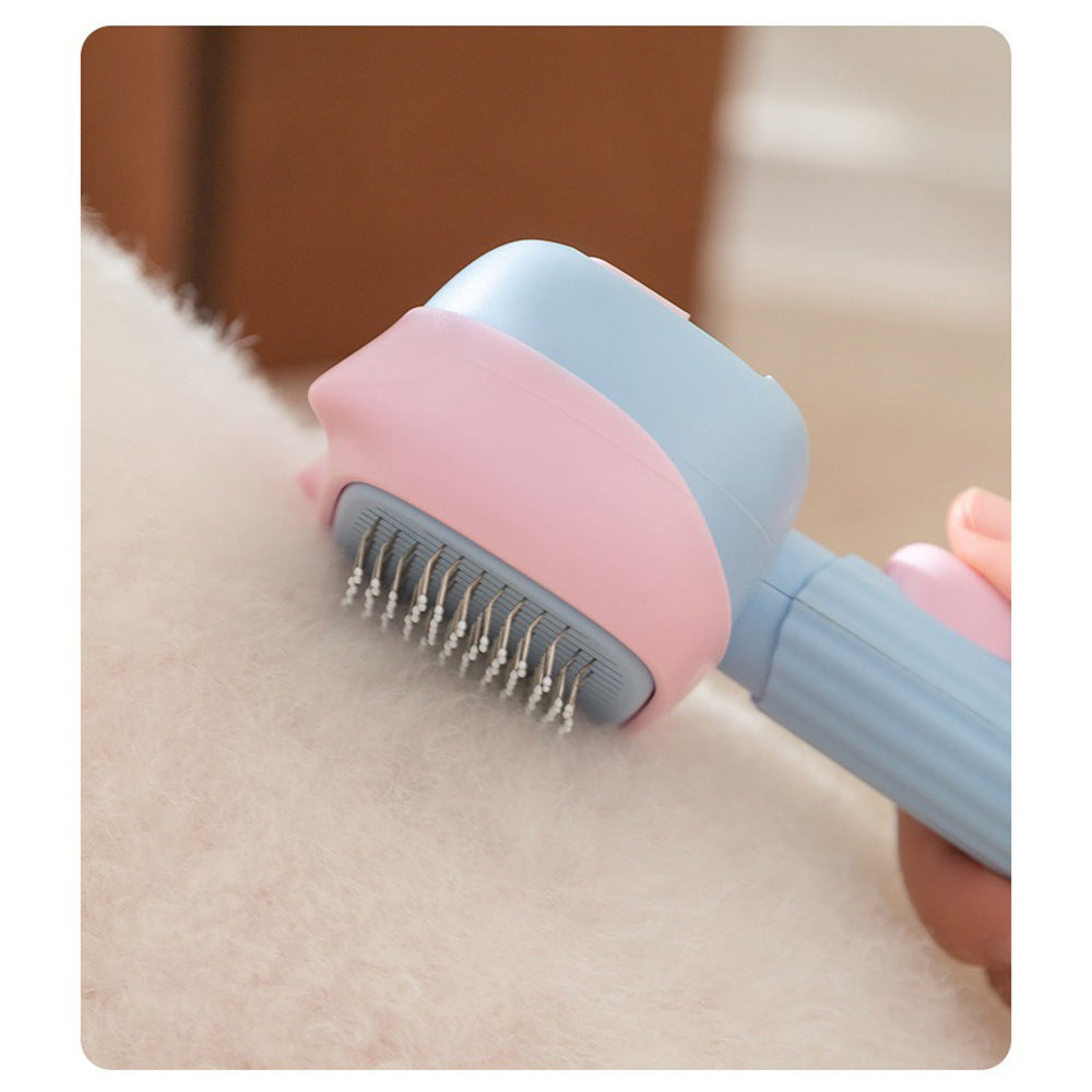 Pet Deshedding Grooming Brush For Hair Reduction And Care