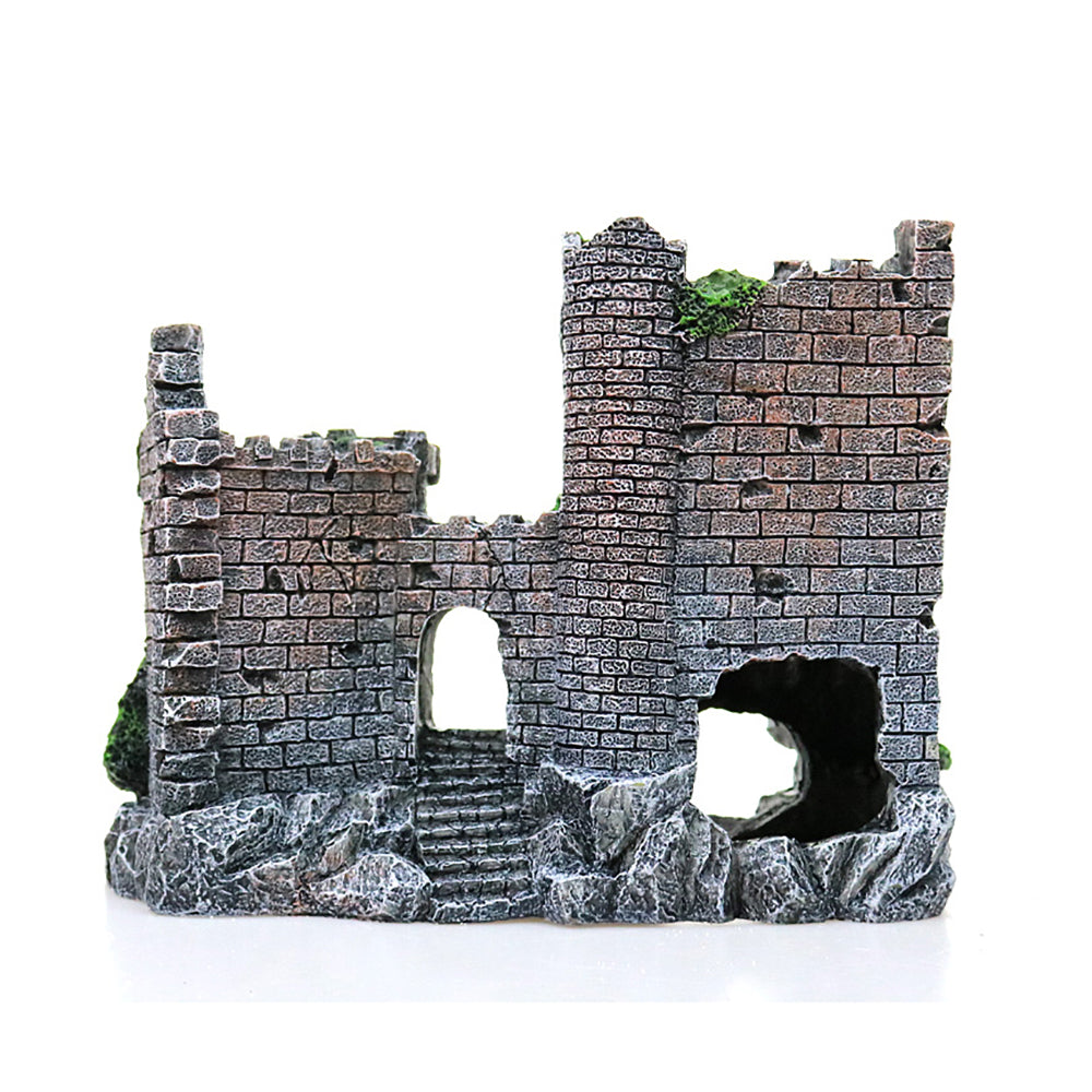 Aquarium Resin Castle Decoration