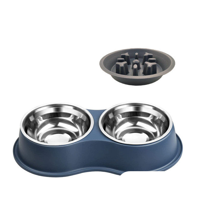 Removable Slow Feeding Pet Bowl For Controlled Eating