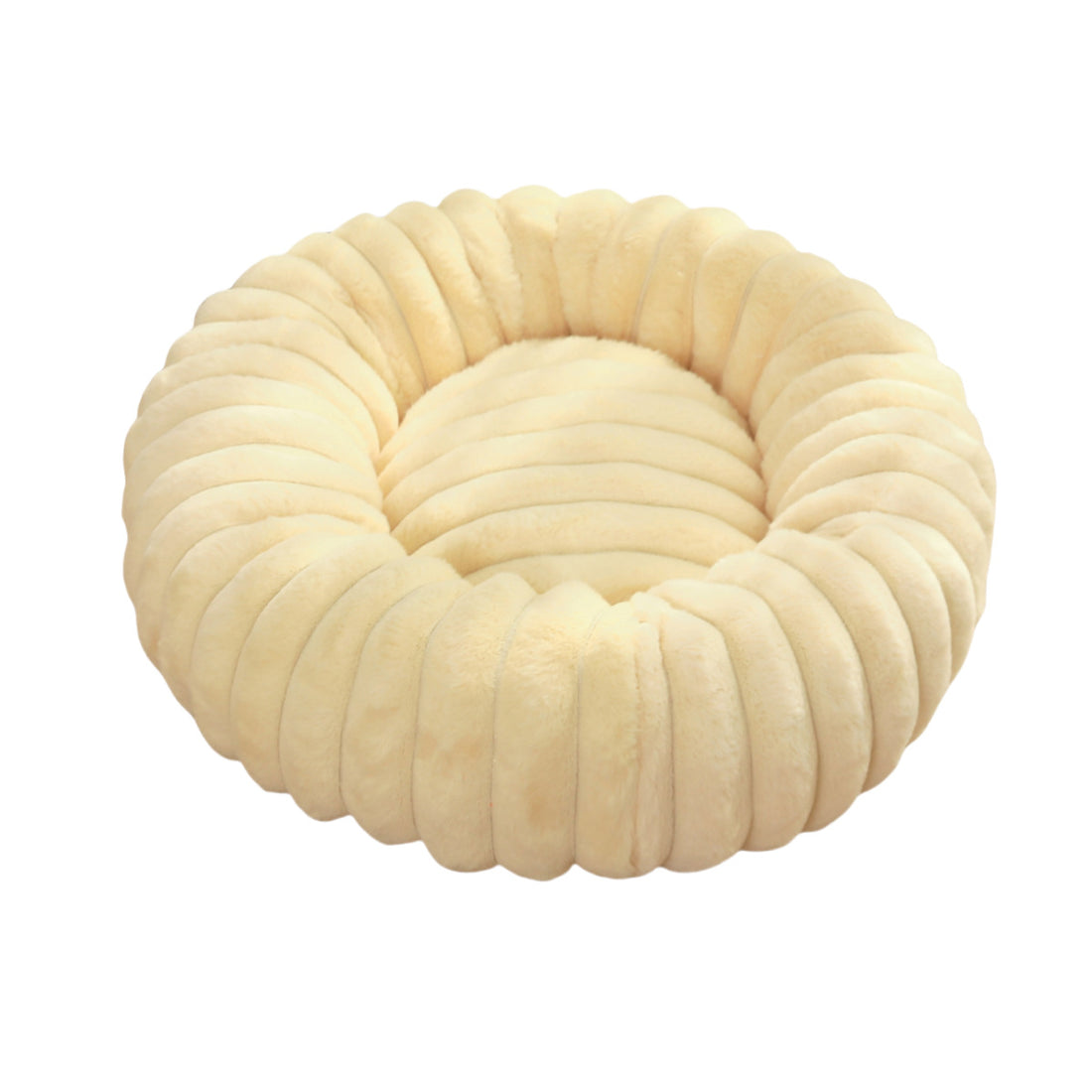 High Weight Round Plush Warm Winter Pet Bed