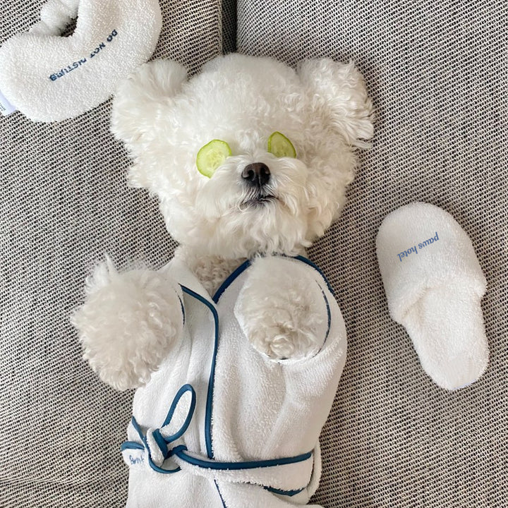 Pet Bathrobe Towel Pajamas Photo Prop Nightwear Clothing
