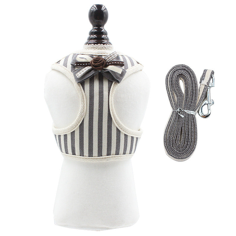 New Vest Style Adjustable Pet Chest Strap Harness