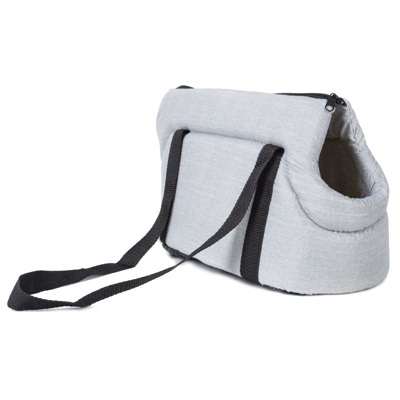 Foldable Breathable Pet Carrier Bag For Travel And Transport