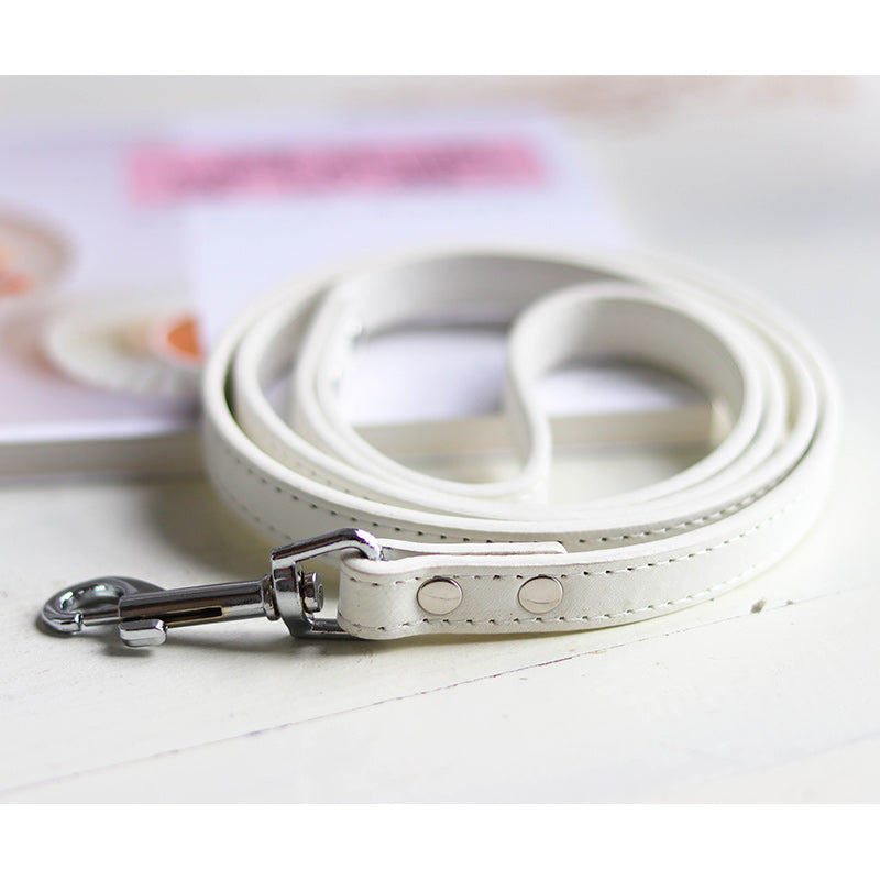 Adjustable Pet Leash Collar Set