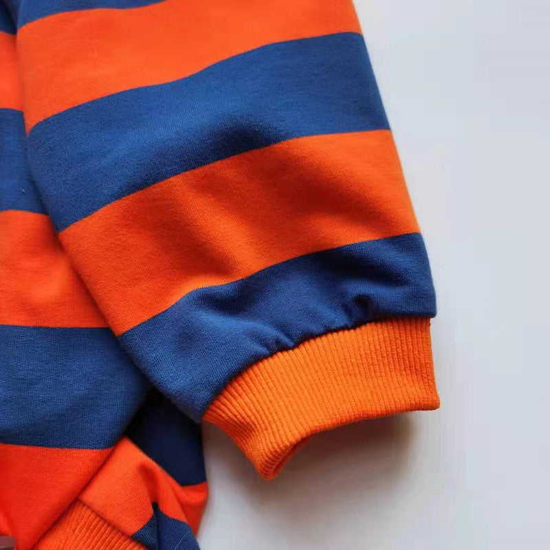 Fashion Striped Pet T-Shirt Simple Cute Apparel