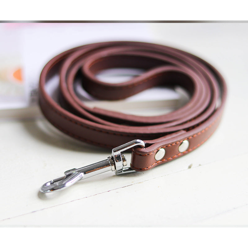 Adjustable Pet Leash Collar Set