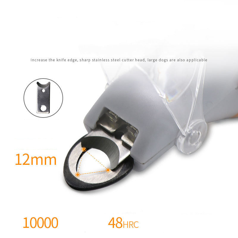 LED Light Glow Pet Nail Clippers For Precise Grooming