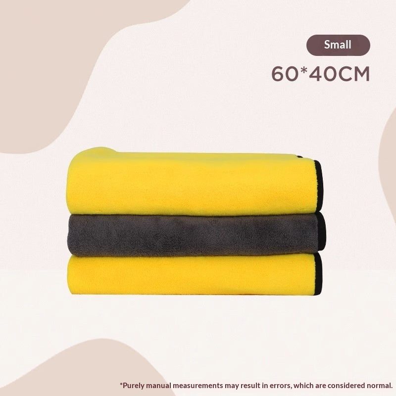 Super Absorbent Quick-Drying Pet Bath Towel For Grooming