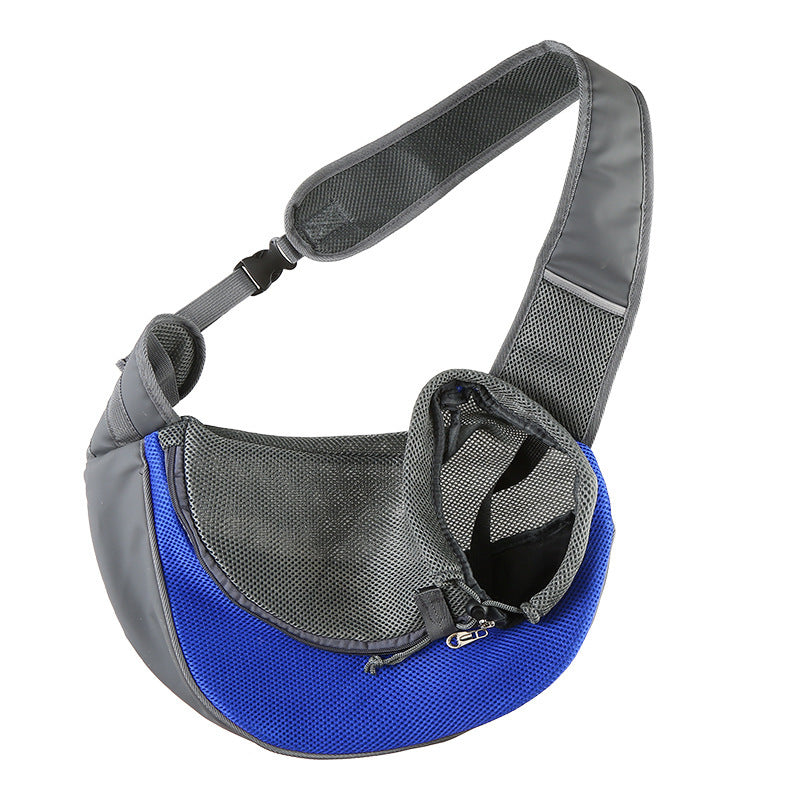 Outdoor Mesh Pet Carrier Shoulder Bag For Travel Comfort