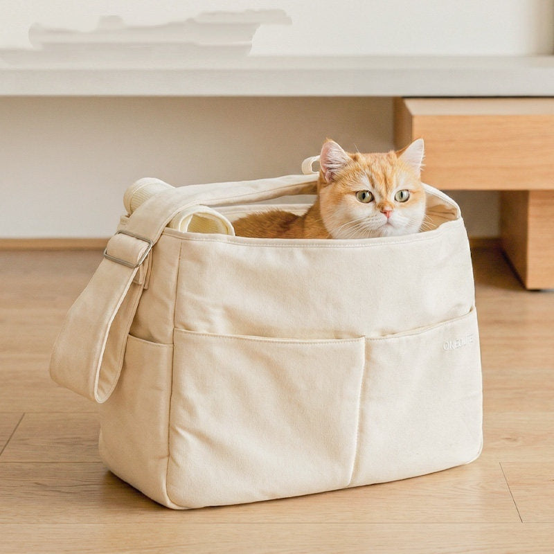 Portable Pet Carrier For Outdoor Travel Comfort