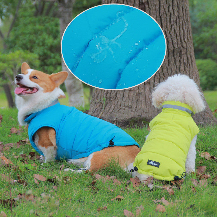 Thickened Waterproof Outdoor Reflective Pet Jacket