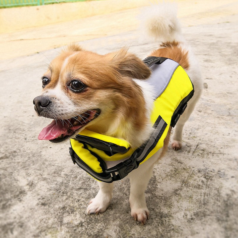 Pet Reflective Nylon Airbag Safety Life Jacket Vest