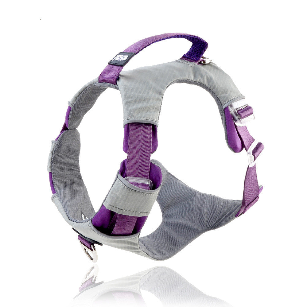Heavy Duty Chest Strap Adjustable Pet Leash With Storage Bag