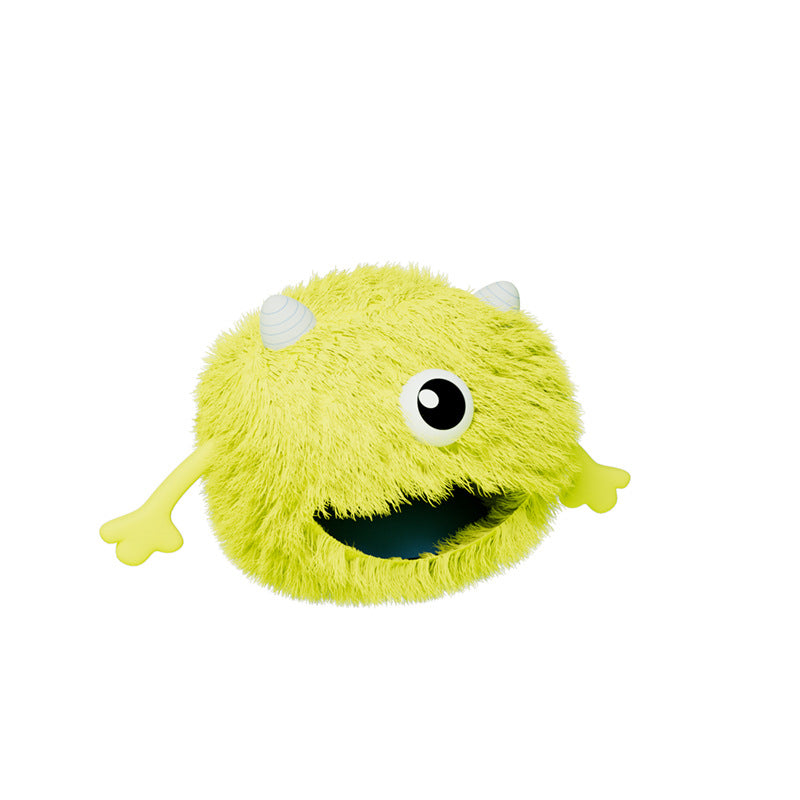 Fluffy Round Machine Washable Non Slip Calming Pet Bed
