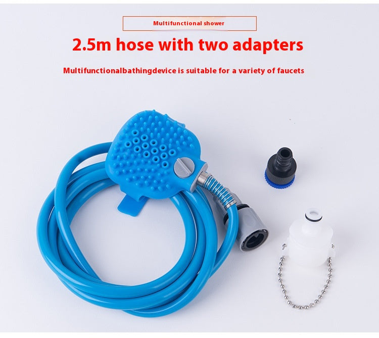 Pet Silicone Bath Glove Shower Massage Cleaning Tool