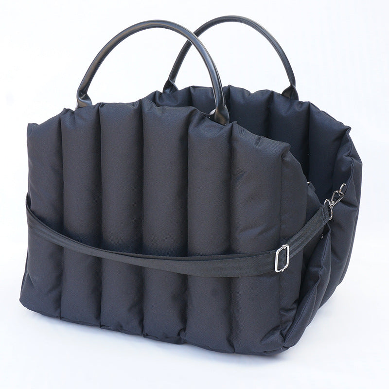 Portable Pet Carrier For Car Travel And Safety