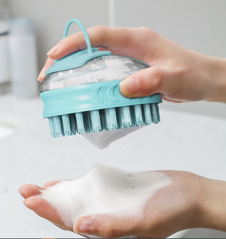 Pet Bath Massage Brush Grooming Tool