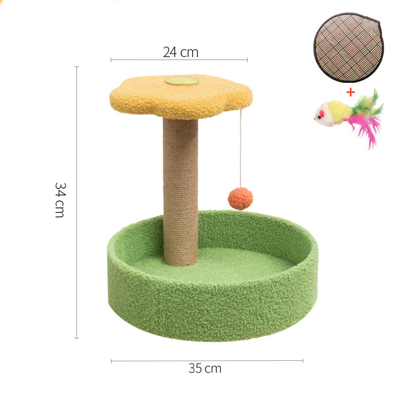 Interactive Pet Claw Grinding And Teasing Toy