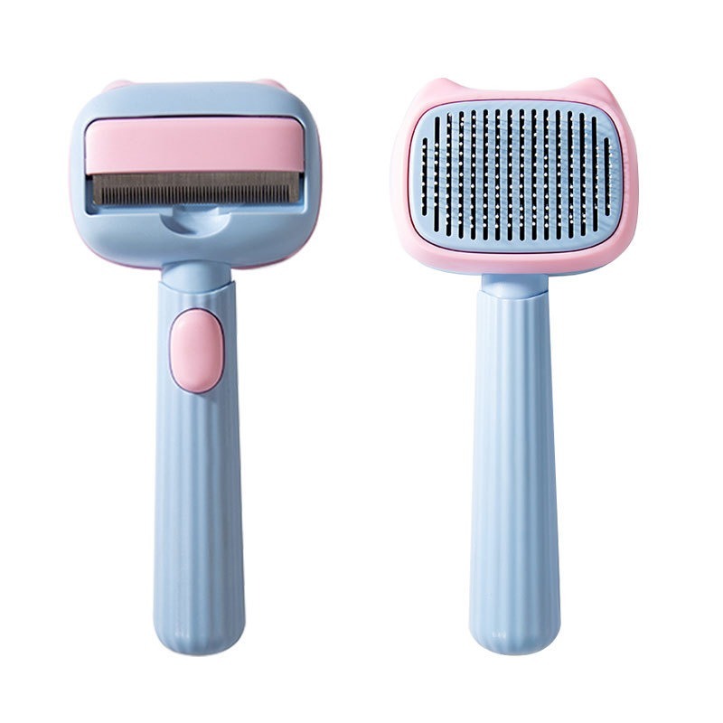 Pet Deshedding Grooming Brush For Hair Reduction And Care