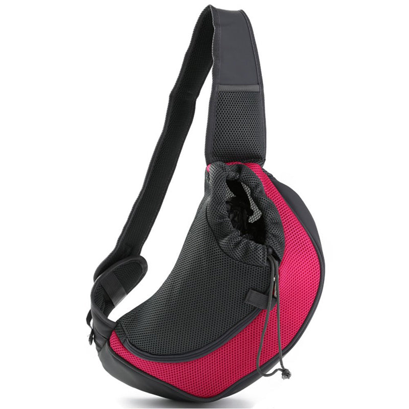 Outdoor Mesh Pet Carrier Shoulder Bag For Travel Comfort