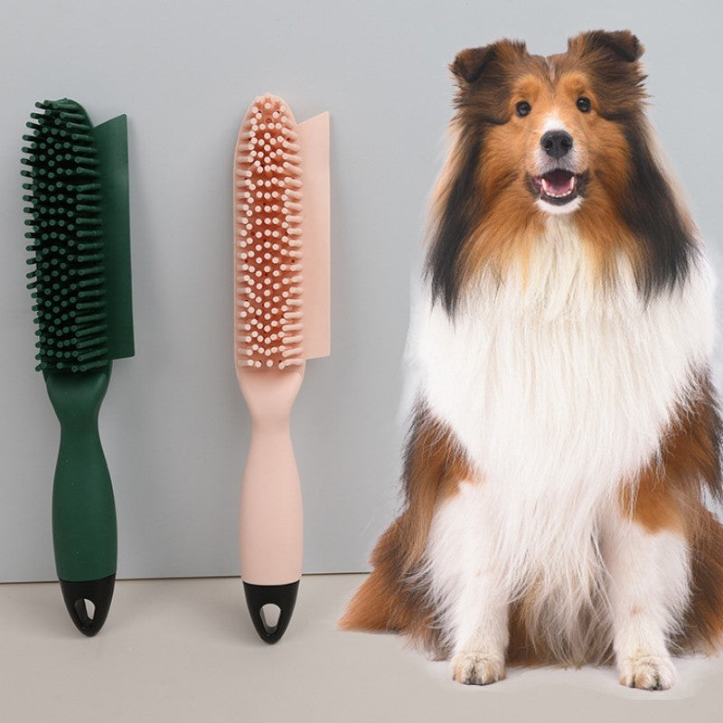 Professional Pet Hair Remover Massage Grooming Brush Tool
