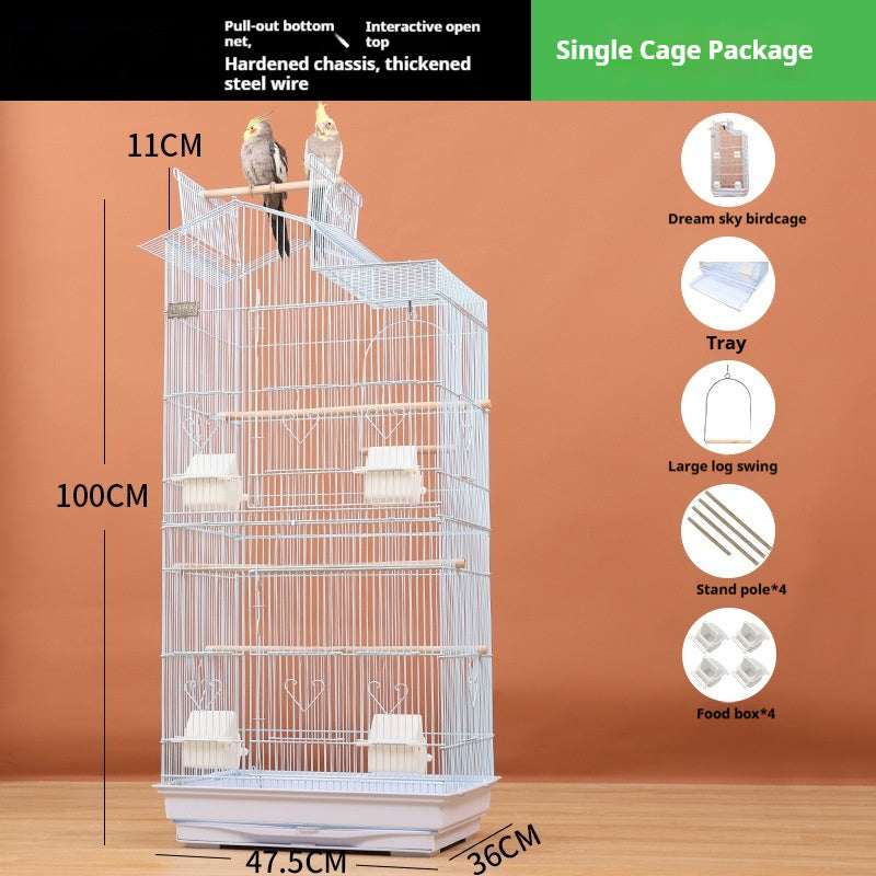Super Large Luxury Parrot Breeding Cage