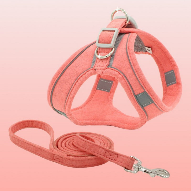 Vest Type Chest Harness Adjustable Pet Leash