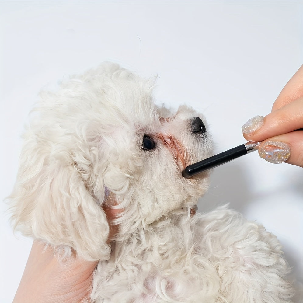 Soft Pet Eye Grooming Brush With Tear Stain Comb Tool