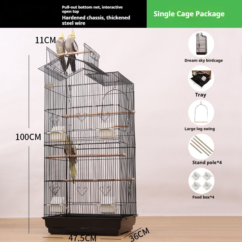 Super Large Luxury Parrot Breeding Cage