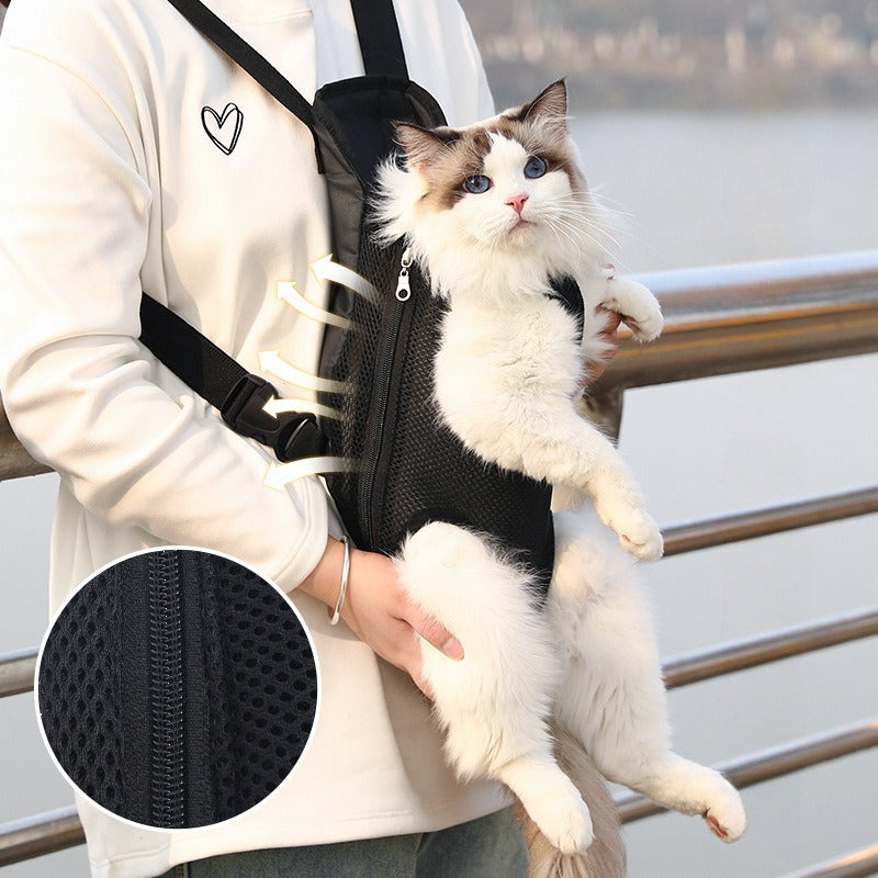Breathable Pet Carrier Backpack For Hiking Camping And Travel